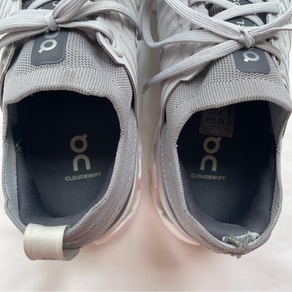 On Running Cloudswift 3 Alloy Glacier Sneakers Size 11 - Picture 10 of 12
